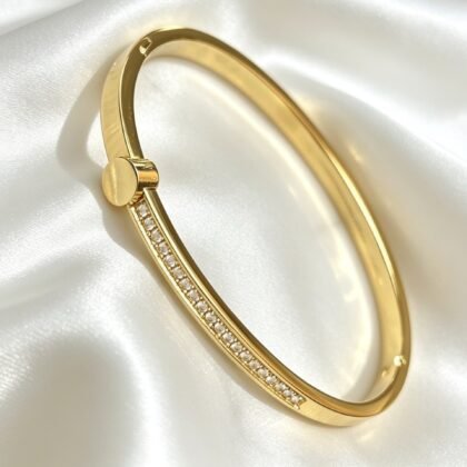 Bangle Armband Met Strass - Thirza