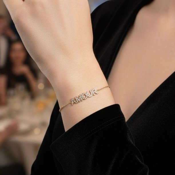 Amour Strass Amband - Rome - Image 2