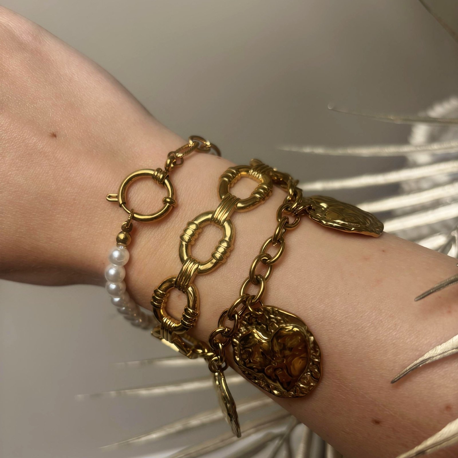 Hartjes Munten Armband - Senna - Image 2